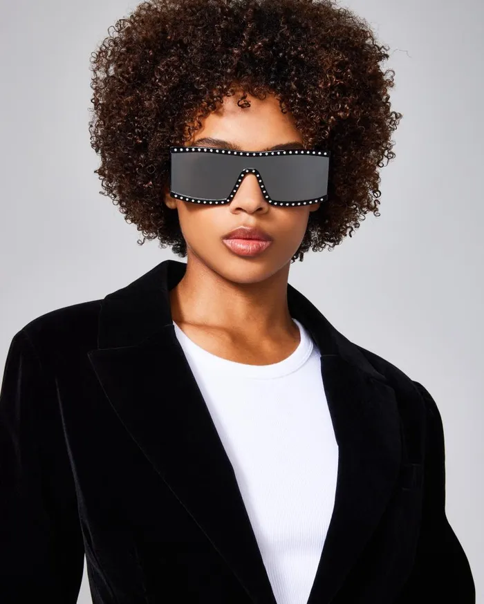 Steve Madden Jagger Sunglasses Black Womens Sunglasses