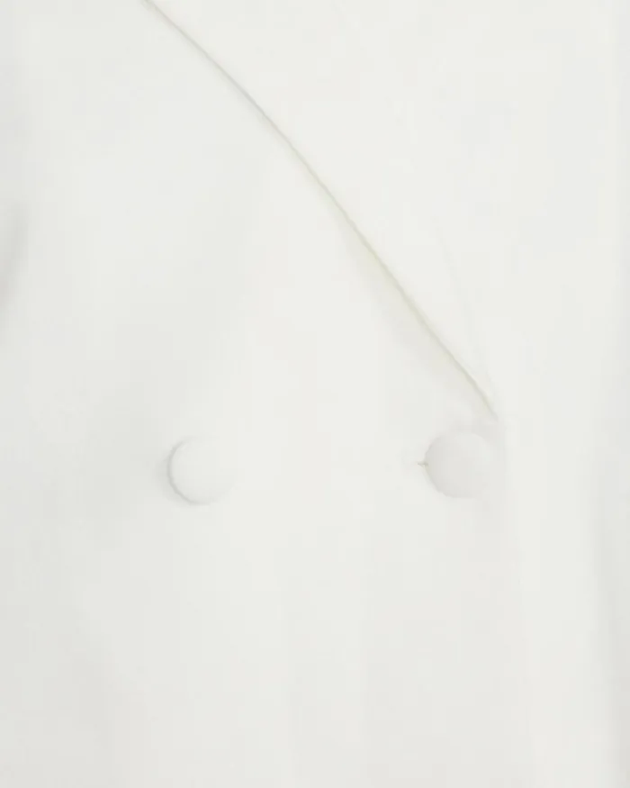 Steve Madden Kourtney Blazer White Womens Jackets and Coats