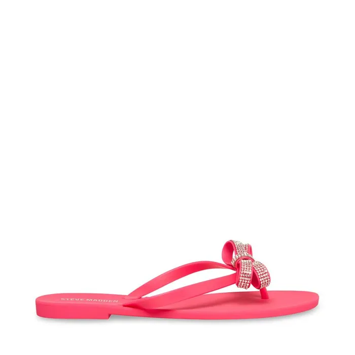 Steve Madden Leanne Pink Womens Sandals