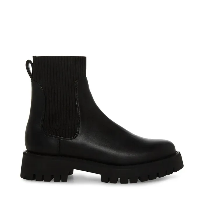 Steve Madden Liliana Black Womens Boots and Booties
