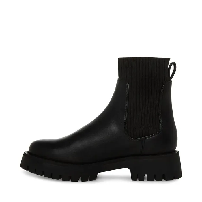 Steve Madden Liliana Black Womens Boots and Booties