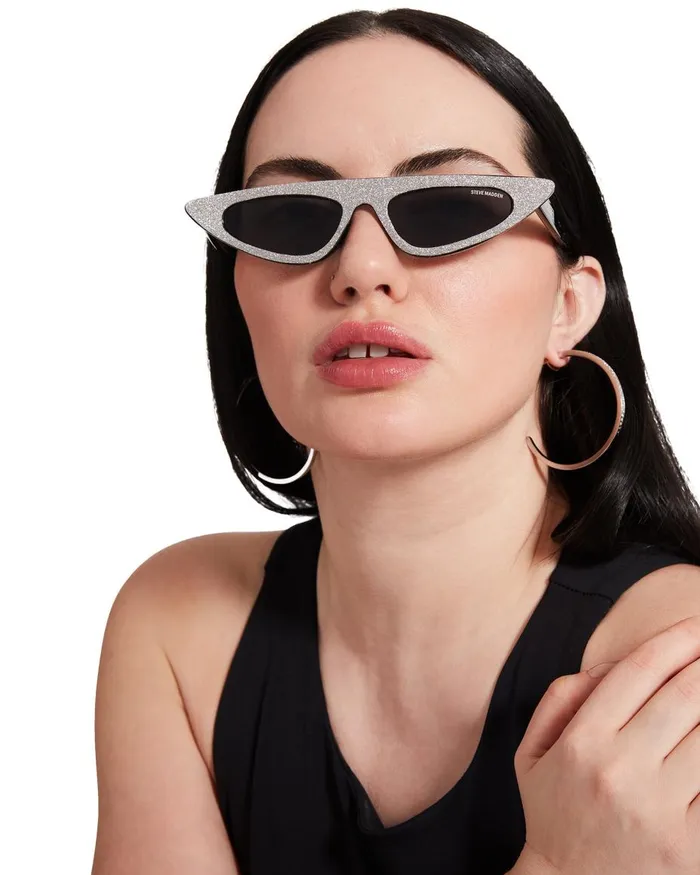 Steve Madden Lizo Sunglasses Black Womens Sunglasses