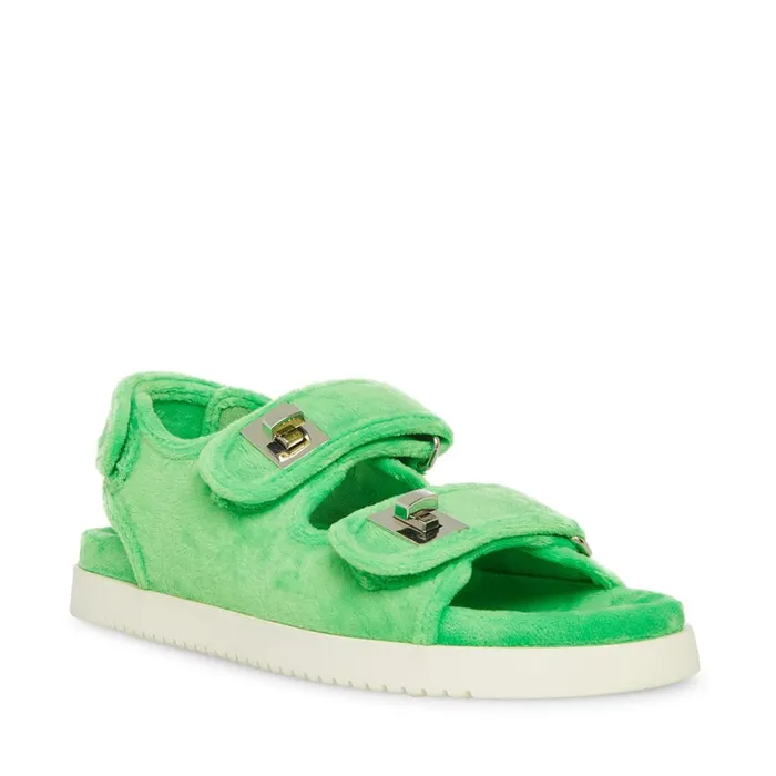 Steve Madden MargieT Green Womens Sandals