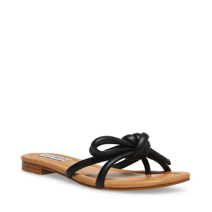 Steve Madden Maura Black Womens Sandals