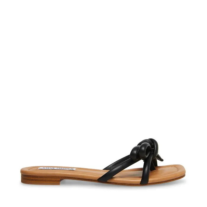 Steve Madden Maura Black Womens Sandals