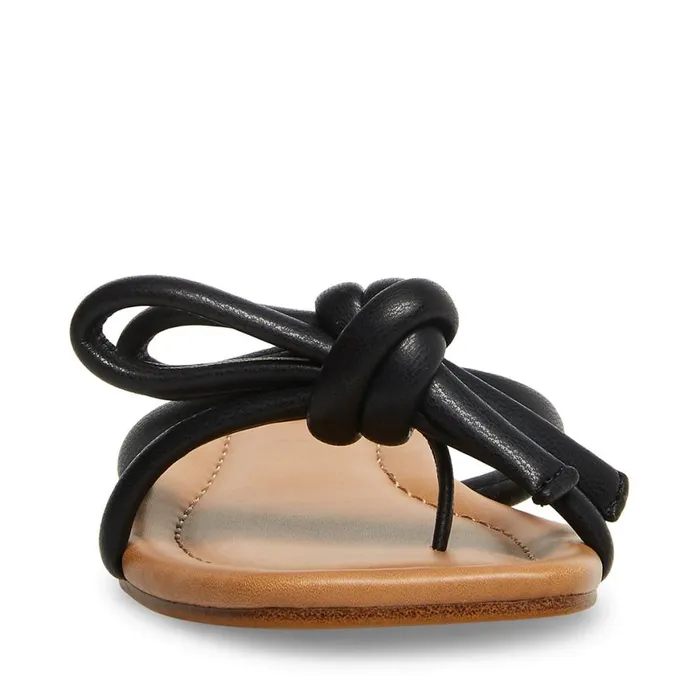 Steve Madden Maura Black Womens Sandals