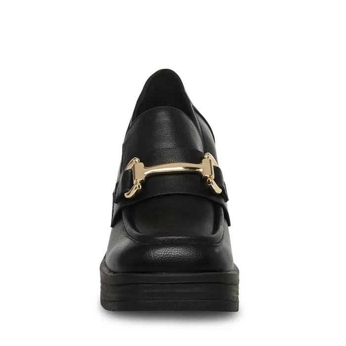 Steve Madden Nicole Black Womens Heels