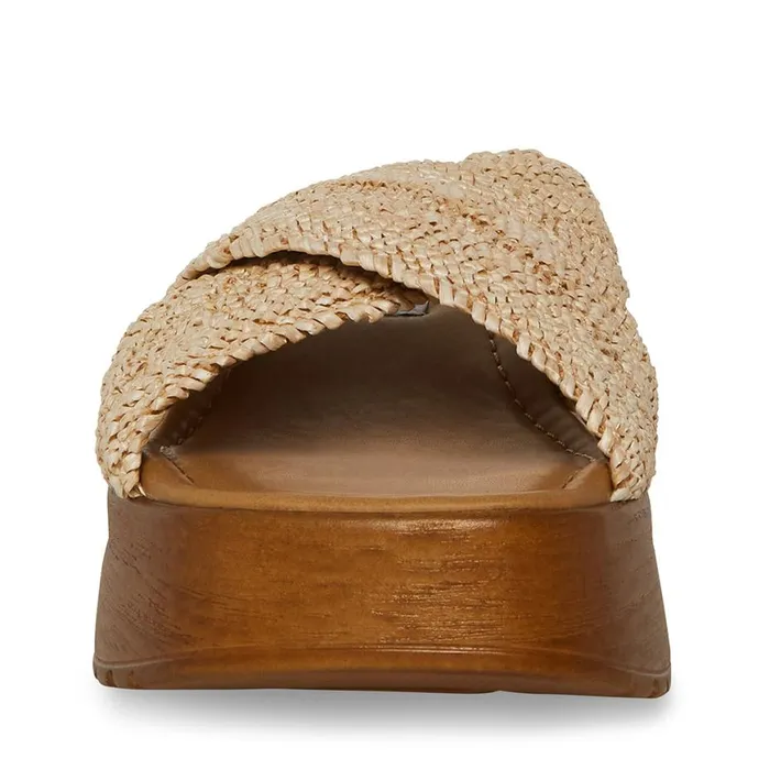 Steve Madden Phoebe Raffia Womens Sandals