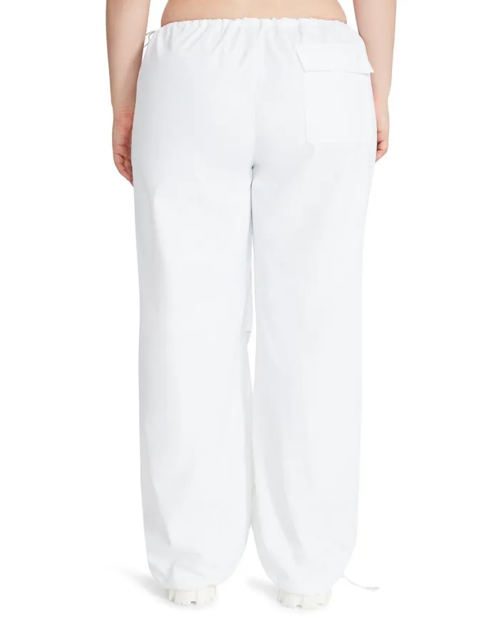 Steve Madden Pia Parachute Pant White Womens Bottoms