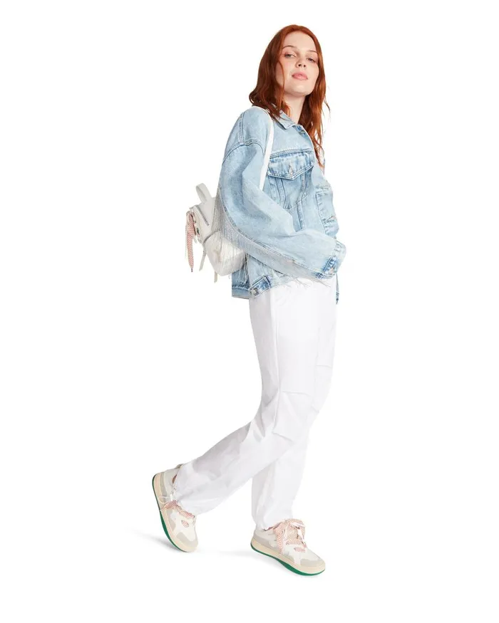 Steve Madden Pia Parachute Pant White Womens Bottoms
