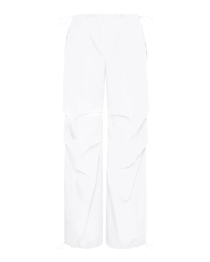 Steve Madden Pia Parachute Pant White Womens Bottoms