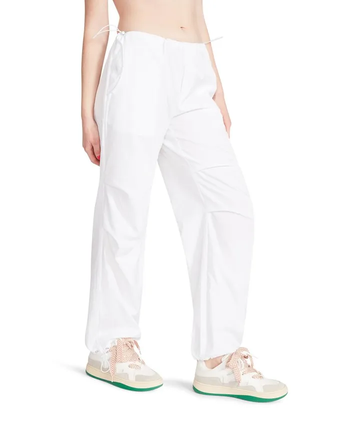 Steve Madden Pia Parachute Pant White Womens Bottoms