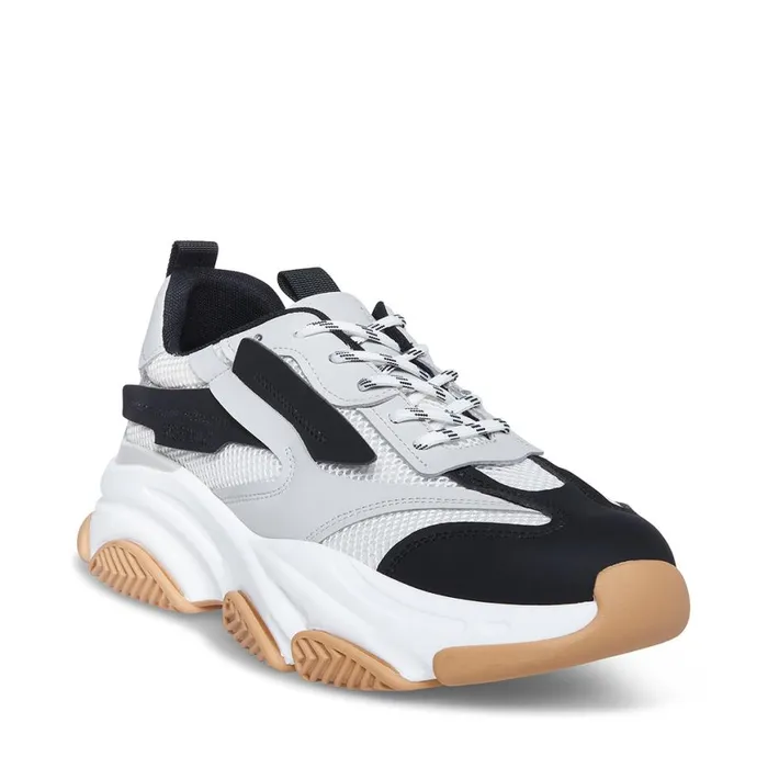 Steve Madden Possess White Multi Mens Sneakers