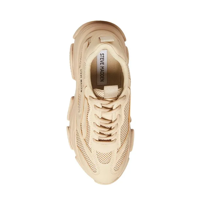 Steve Madden Possession Tan Womens Sneakers