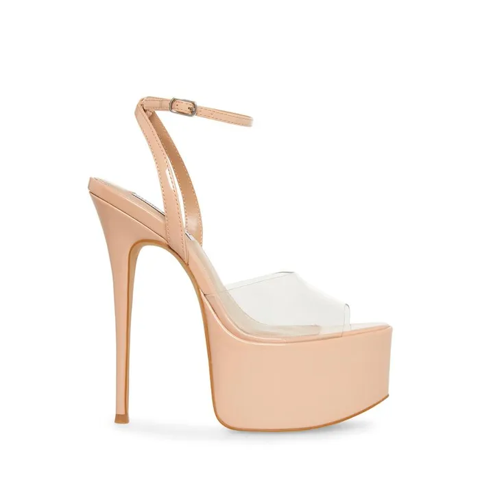 Steve Madden Ria Clear Womens Heels