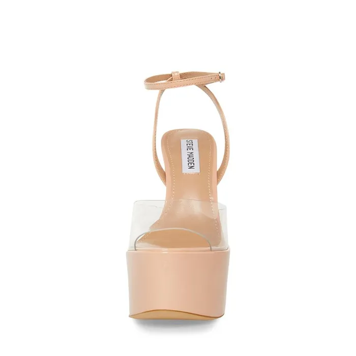 Steve Madden Ria Clear Womens Heels