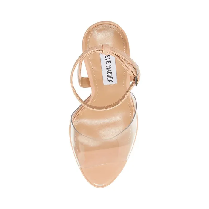 Steve Madden Ria Clear Womens Heels