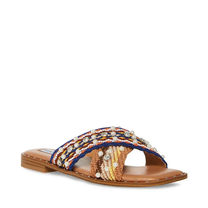 Steve Madden Sandy Multi Womens Sandals