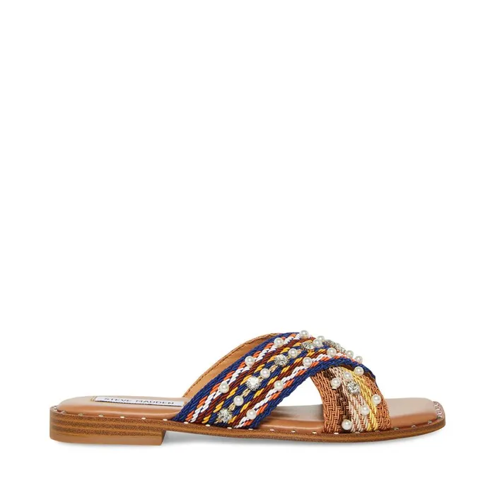 Steve Madden Sandy Multi Womens Sandals