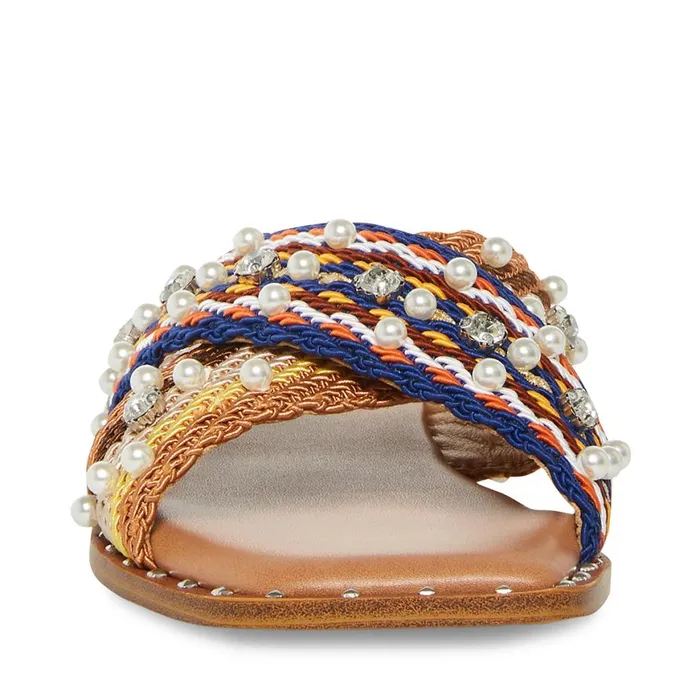Steve Madden Sandy Multi Womens Sandals