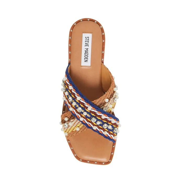 Steve Madden Sandy Multi Womens Sandals