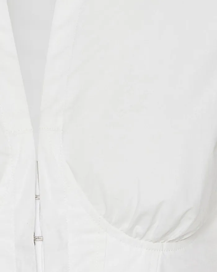 Steve Madden Stassi Top White Womens Tops and Shirts