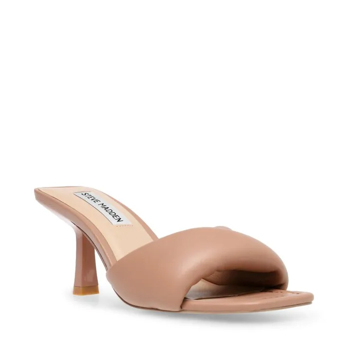 Steve Madden Thai Tan Leather Womens Heels