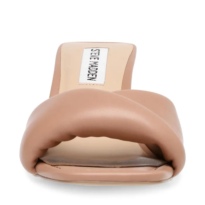 Steve Madden Thai Tan Leather Womens Heels