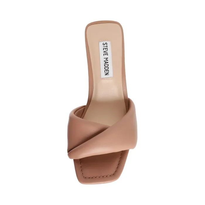 Steve Madden Thai Tan Leather Womens Heels