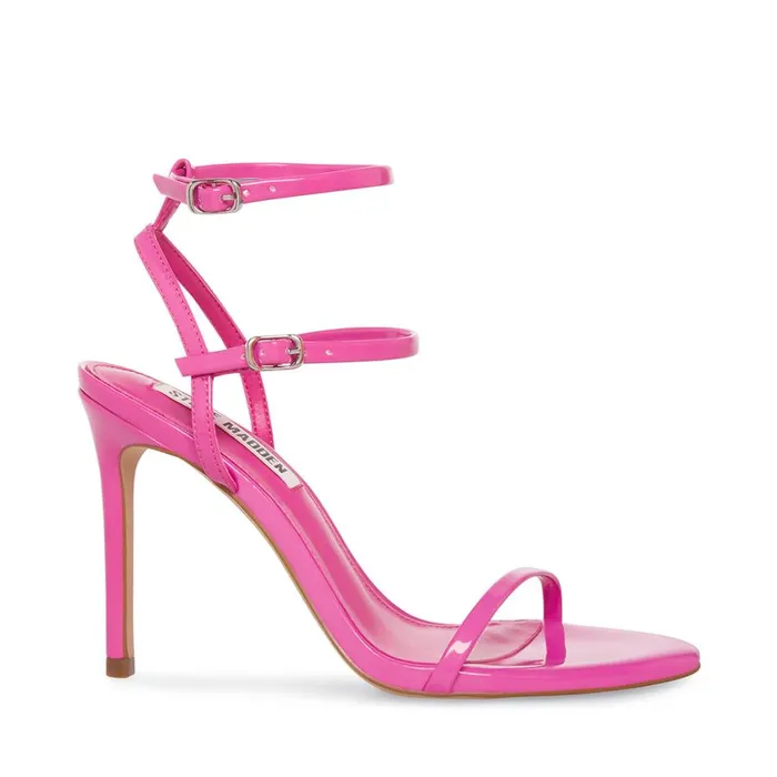Steve Madden Theresa Pink Patent Womens Heels