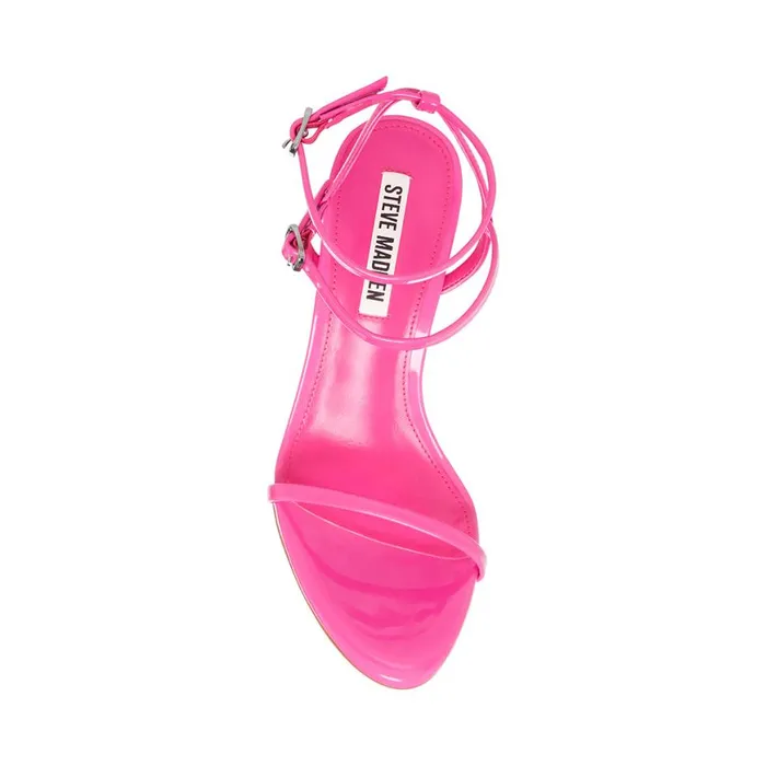 Steve Madden Theresa Pink Patent Womens Heels