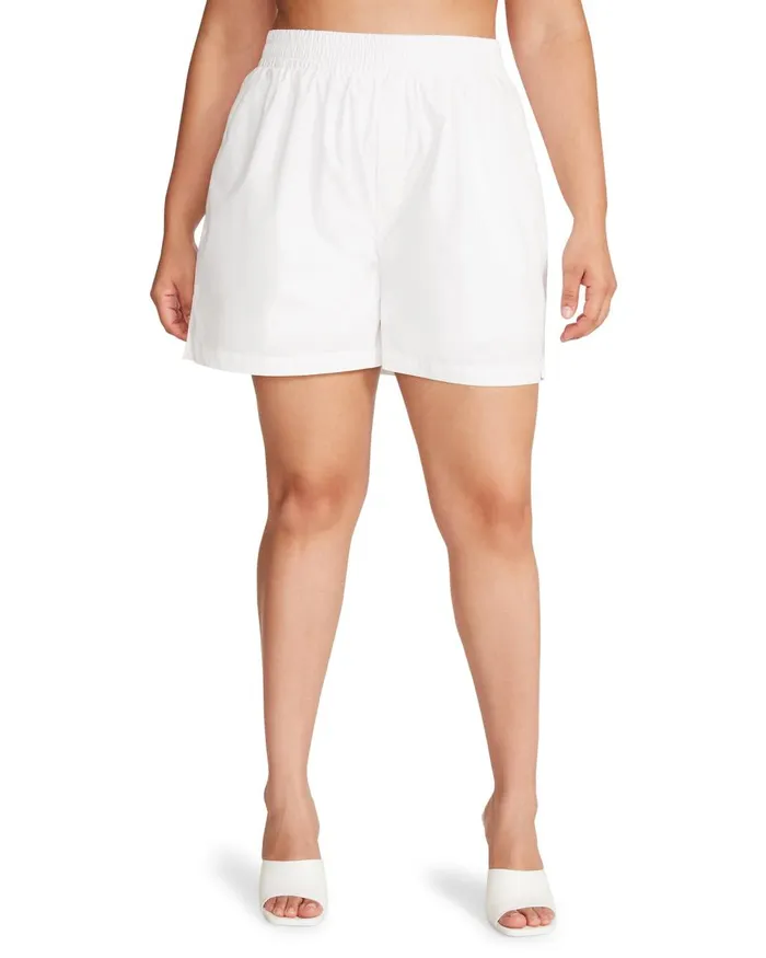 Steve Madden Tish Short White Womens Bottoms