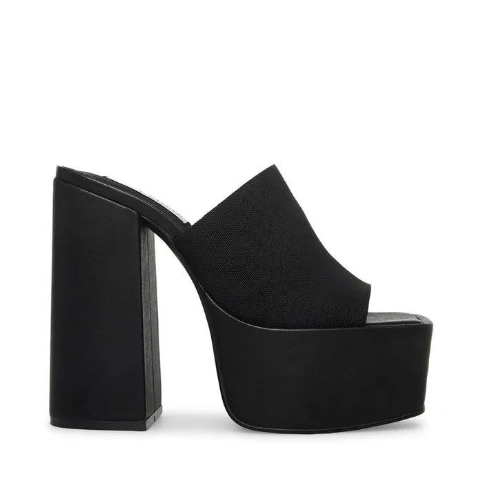 Steve Madden Tristyn Black Womens Heels