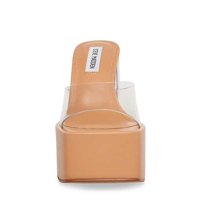 Steve Madden Trixie Clear Womens Heels