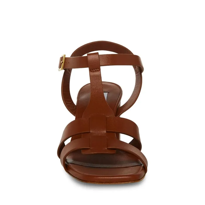 Steve Madden Waverly Tan Leather Womens Heels