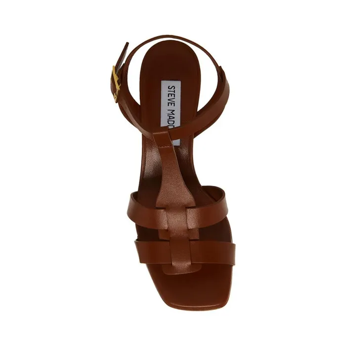 Steve Madden Waverly Tan Leather Womens Heels