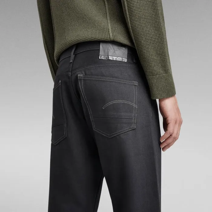 Straight Men GStar RAW Triple A Bootcut Jeans Pitch Black
