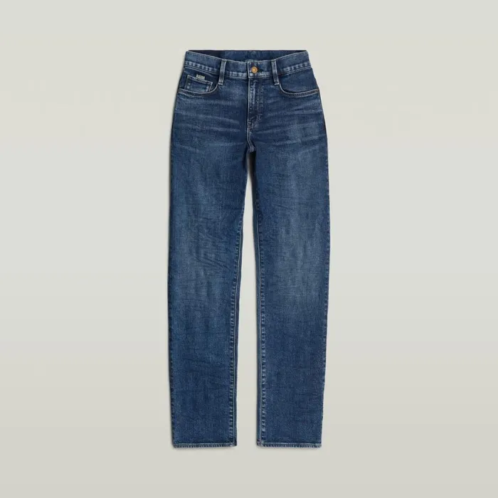 Straight Women GStar RAW Strace Straight Jeans Antique Faded Orinoco Blue
