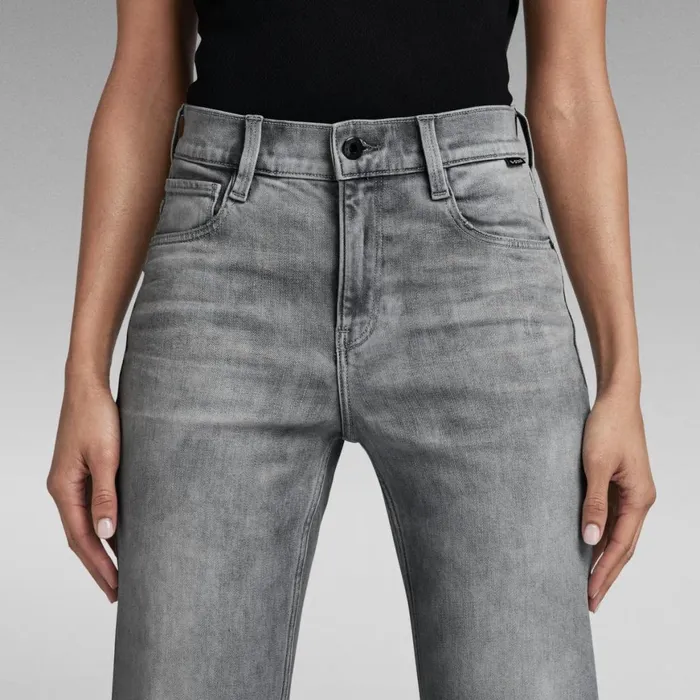 Straight Women GStar RAW Strace Straight Jeans Sun Faded Glacier Grey
