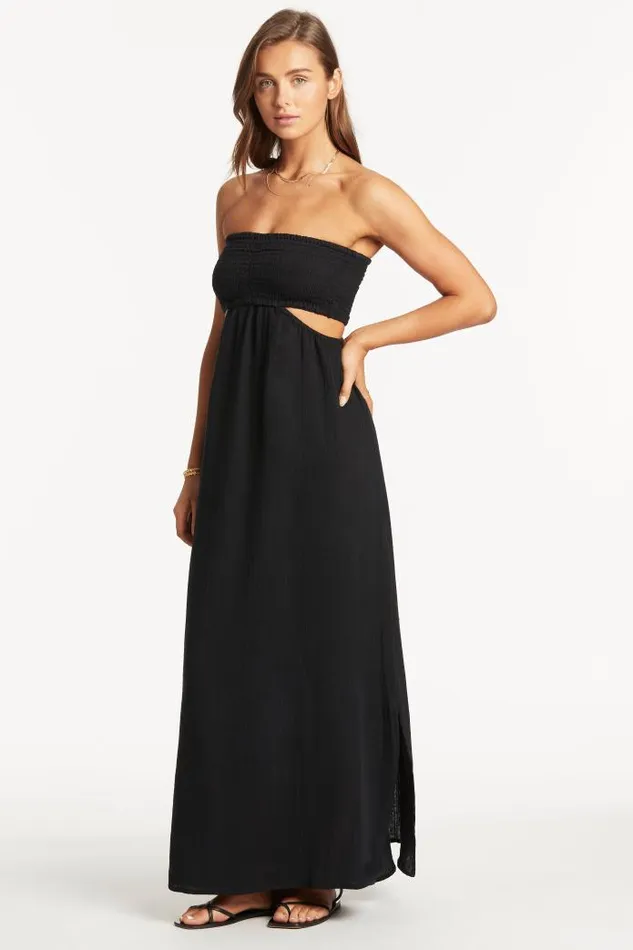 Sunset Bandeau Dress Sunset Black Women Sea Level Dresses