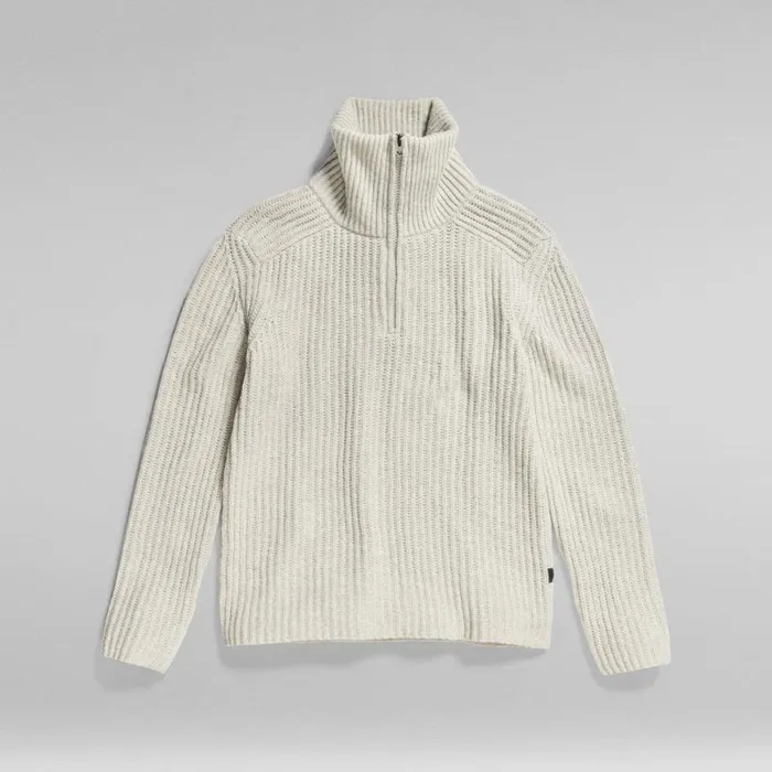 Sweaters Men GStar RAW Chunky Skipper Knitted Sweater Brown Rice Htr