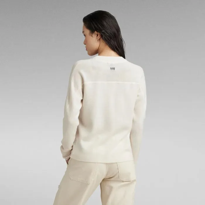 Sweaters Women GStar RAW Core Knit Eggnog