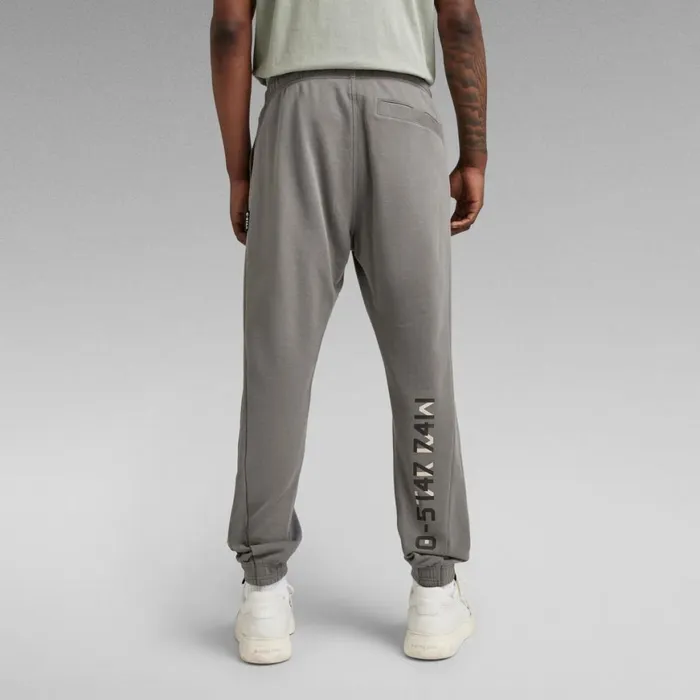 Sweatpants Men GStar RAW Tape Colorblock Sweat Pants Granitegs Grey Color Block