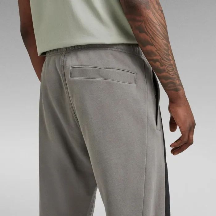 Sweatpants Men GStar RAW Tape Colorblock Sweat Pants Granitegs Grey Color Block