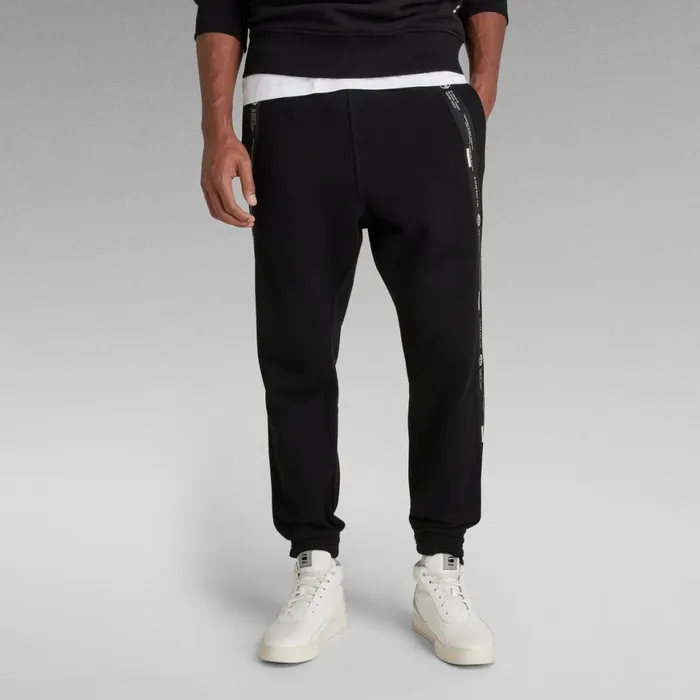 Sweatpants Men GStar RAW Tape Sweat Pants Dark Black