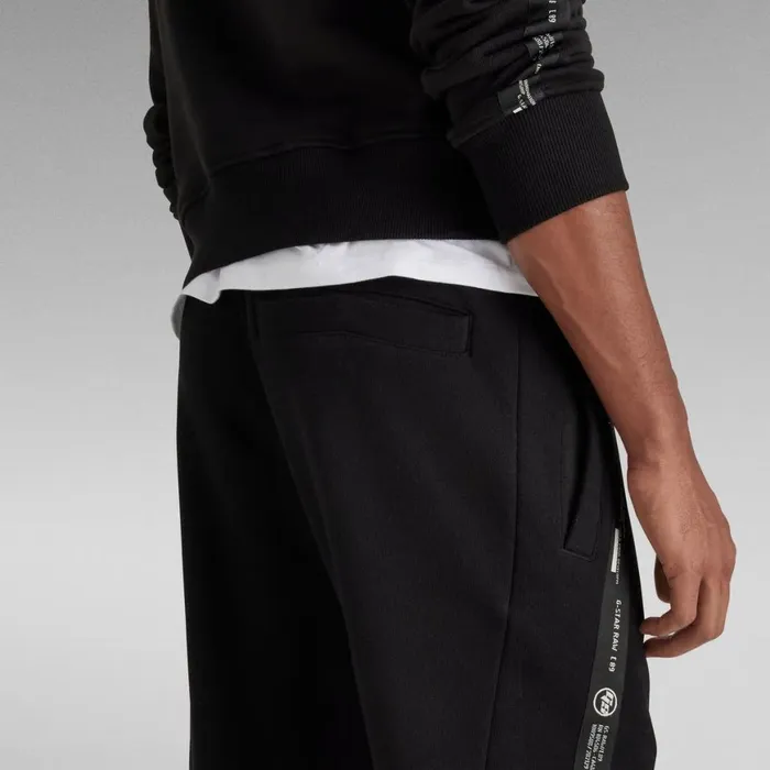 Sweatpants Men GStar RAW Tape Sweat Pants Dark Black