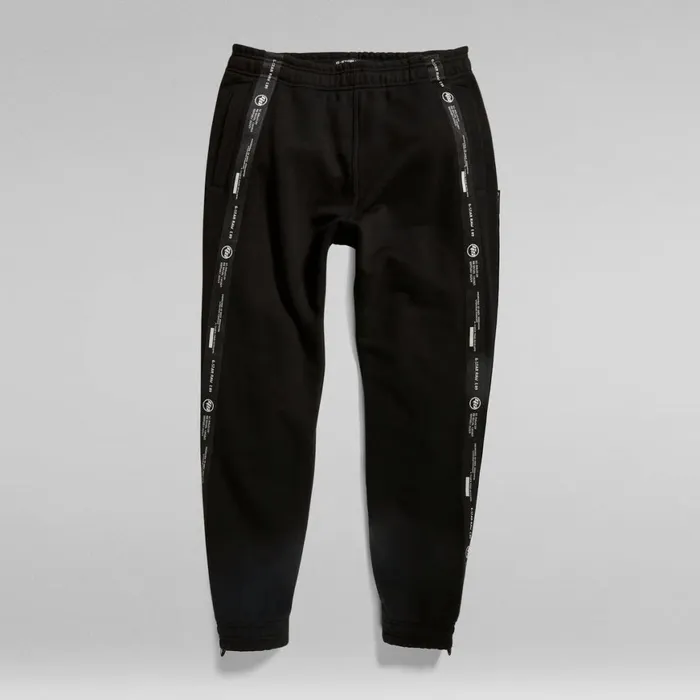 Sweatpants Men GStar RAW Tape Sweat Pants Dark Black
