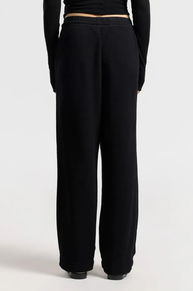 Sweatpants Women COTTON CITIZEN Boston Trouser Jet Black Sweatpants Women COTTON CITIZEN Boston Trouser Jet Black