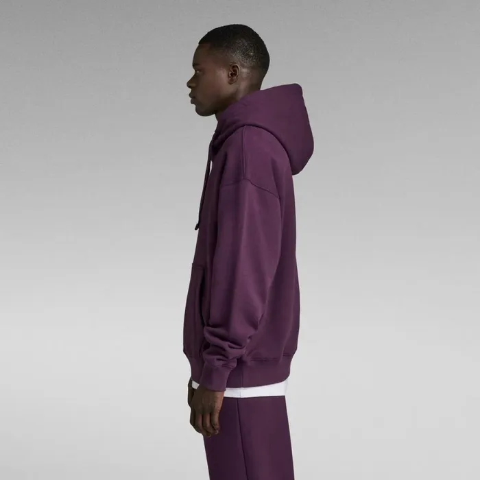 Sweatshirts and Hoodies Men GStar RAW Essential Unisex Loose Hoodie Light Maze