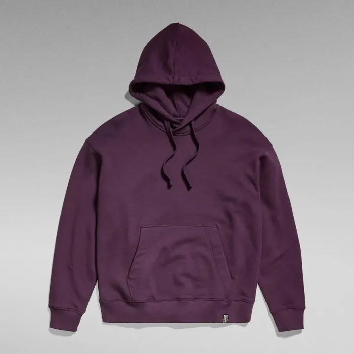 Sweatshirts and Hoodies Men GStar RAW Essential Unisex Loose Hoodie Light Maze